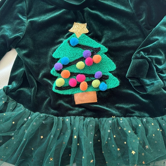 Christmas Tree Velvet Tunic - Picture 2 of 4
